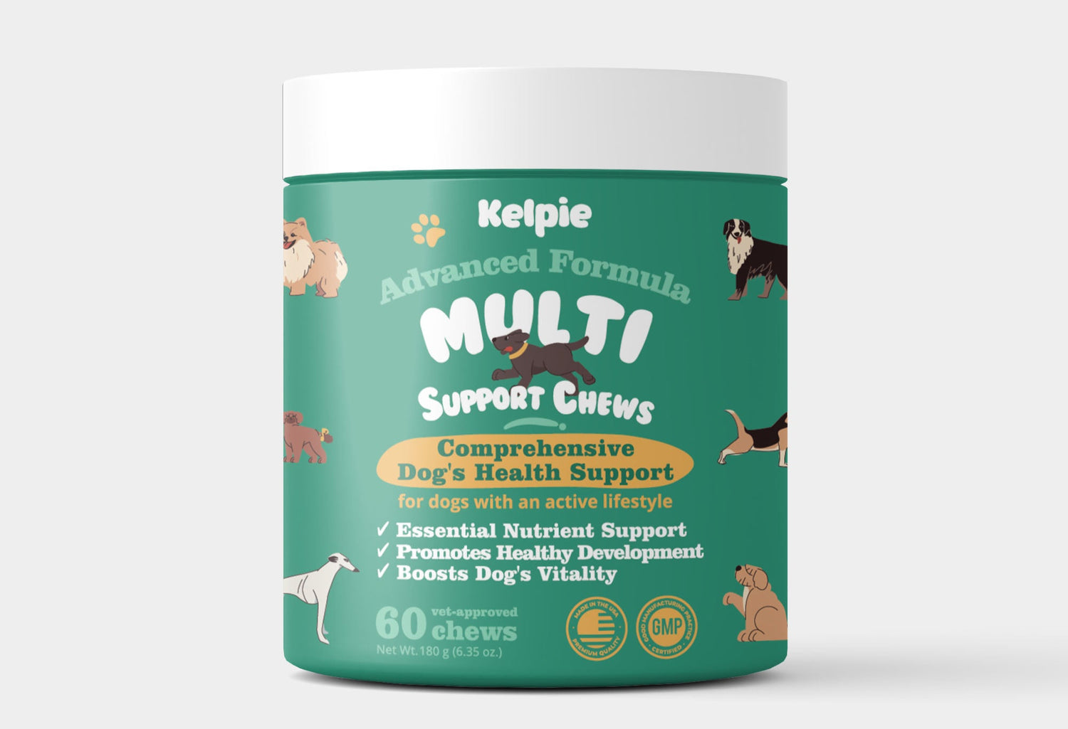 Kelpie Multi Support Chews for Dogs